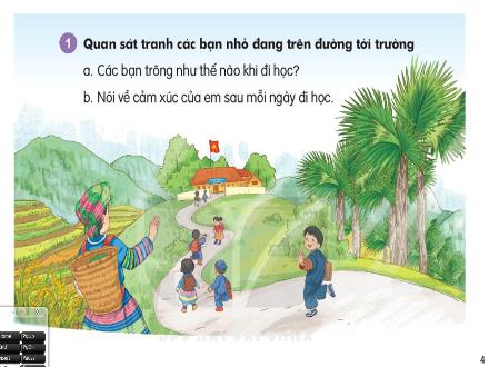 Bài giảng Tiếng Việt 1 (Luyện đọc) sách Kết nối tri thức - Tuần 10 - Đi học