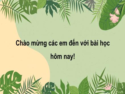 Bài giảng Tiếng Việt 2 - Bài 1, Tiết 1+2: Cây xấu hổ - Dương Thị Nga