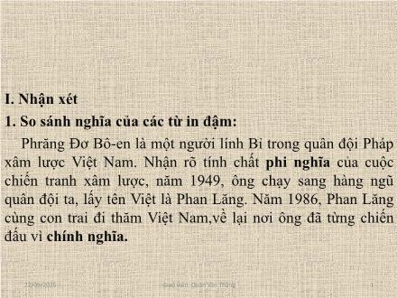 Bài giảng Tiếng Việt Lớp 5 - Tuần 4 - Từ trái nghĩa