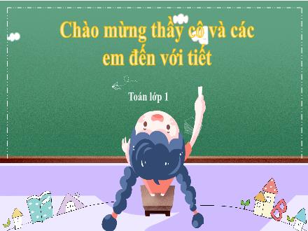 Bài giảng Toán 1 - Bài: Nhận biết các hình - Lê Thị Thu Hà