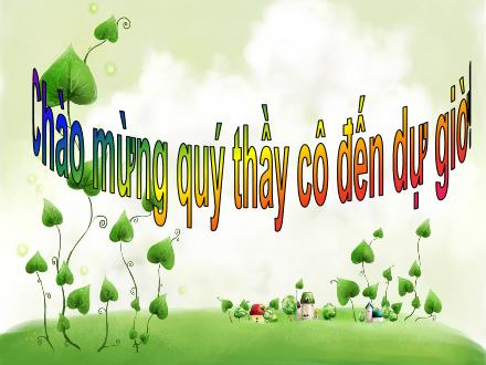 Bài giảng Toán 1 - Hoạt động: Luyện tập - Thực hành